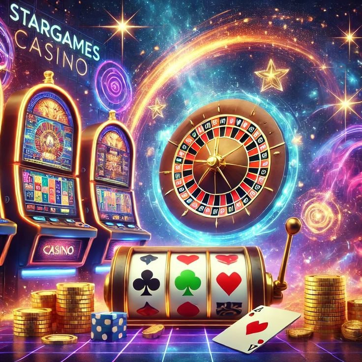 Colourful slot machine reels on taya777 link slots section